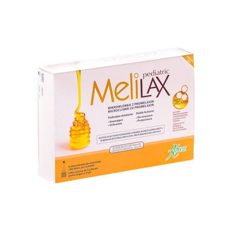 ABOCA Melilax pediatric microclisma 6*5g 6*5g imagine 2022