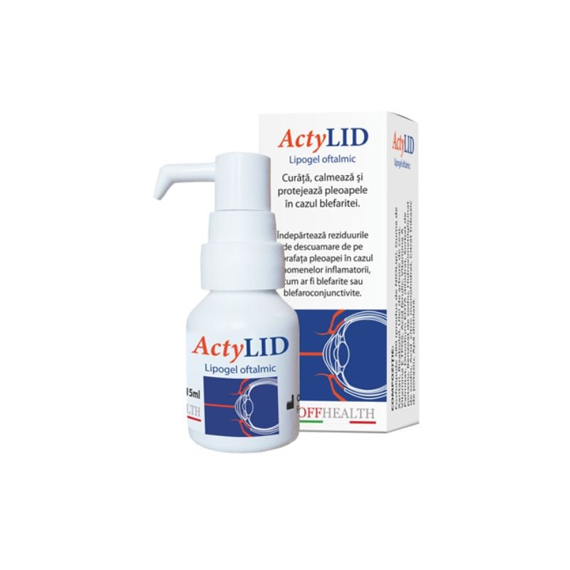 Actylid Lipogel oftalmic, 15 ml Actylid imagine noua