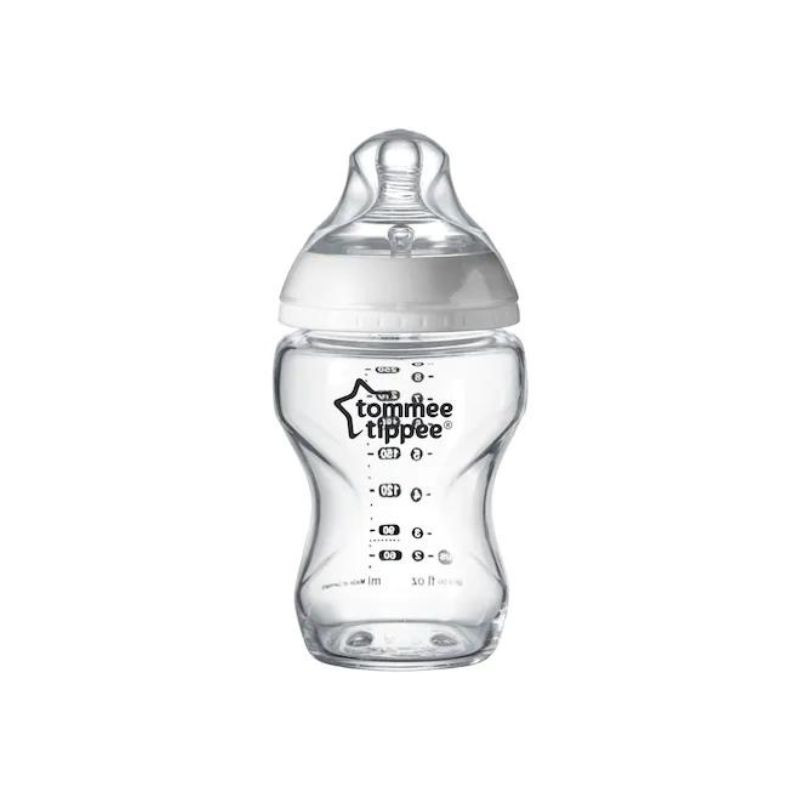 Tommee Tippee Biberon sticla Closer to Nature, 0l+, 250ml, 1 bucata La Reducere 0l+