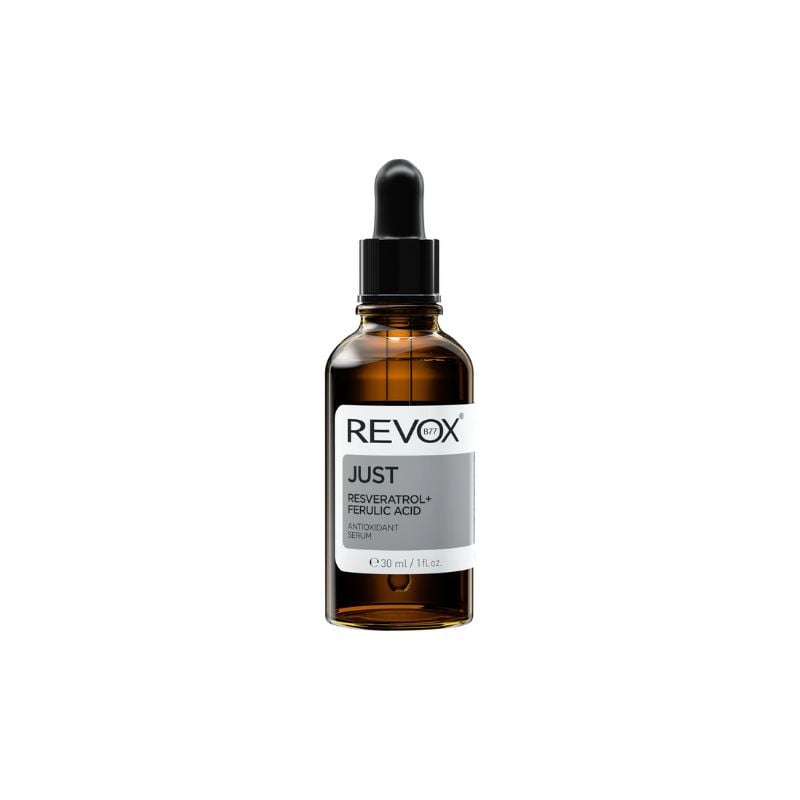 Revox Just Ser antioxidant cu Resveratrol si Acid Ferulic pentru fata si gat, 30ml 30ML imagine 2022