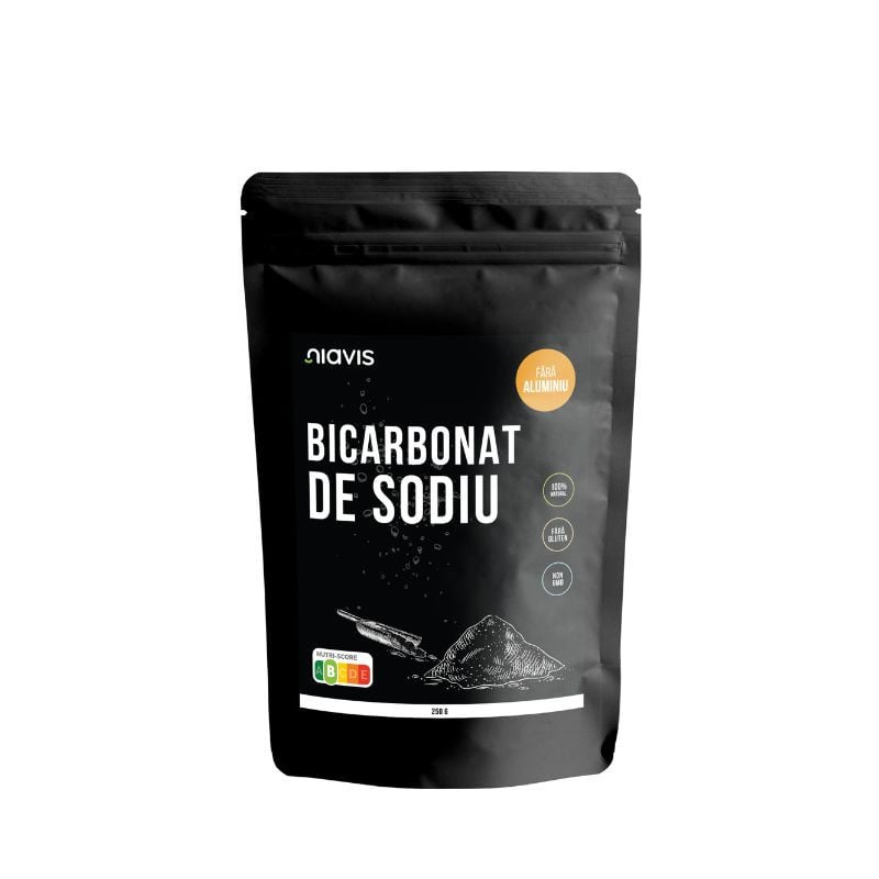 Niavis Bicarbonat de Sodiu, 250g 250g imagine 2022