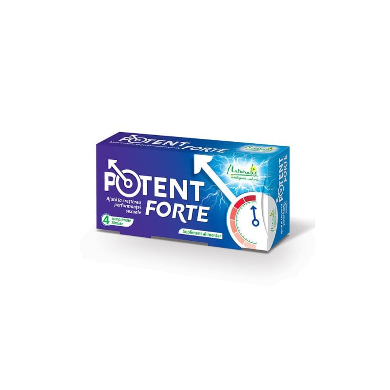 Naturalis Potent Forte, 4 comprimate Cuplu si sex 2023-09-23