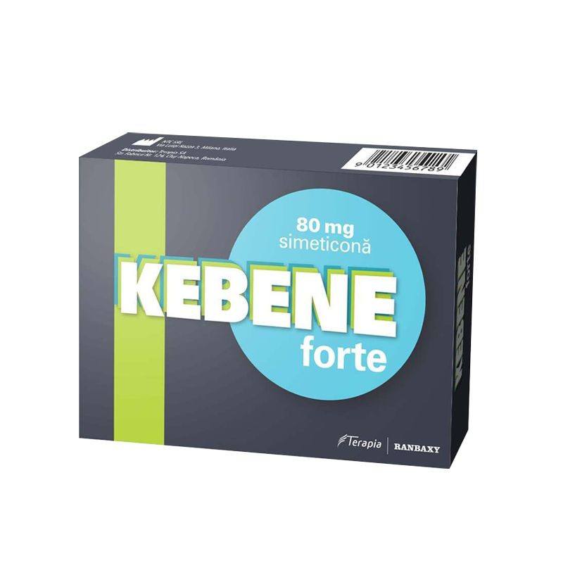 Kebene Forte 80 mg x 25 caps. moi Balonare imagine noua