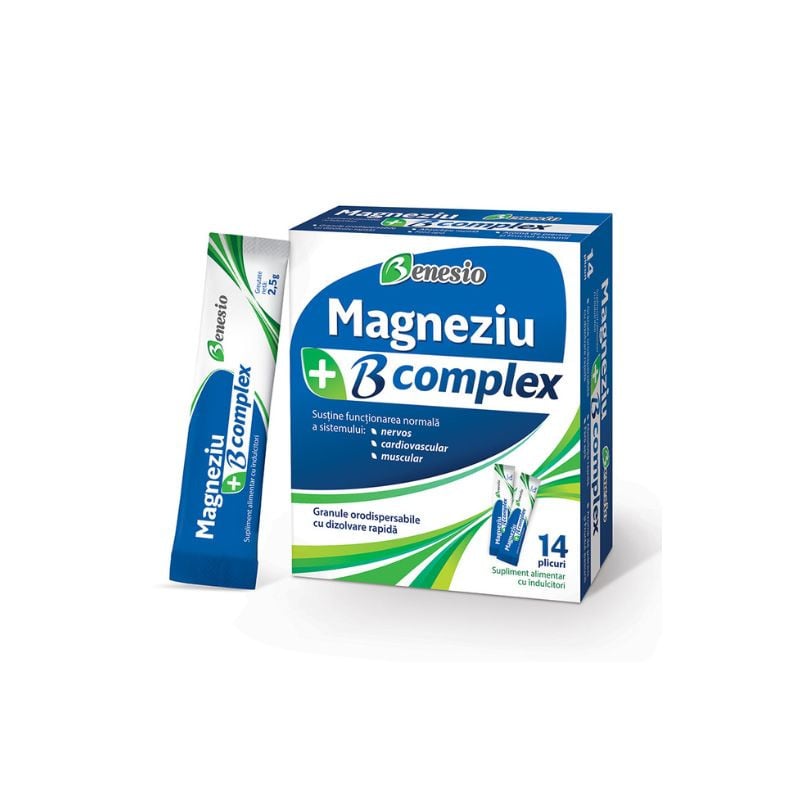 Benesio Magneziu + B complex, 14 plicuri Cardio 2023-09-23 3