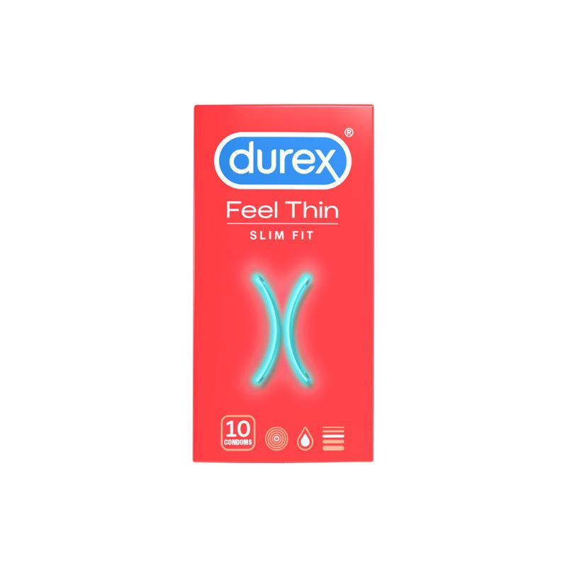 Durex Prezervative Feel Thin Slim Fit, 10 bucati farmacie nonstop online pret mic aptta