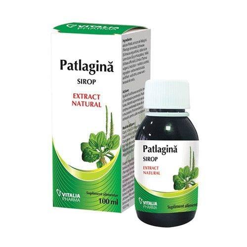 Sirop patlagina, 100 ml, Vitalia K 100 imagine noua