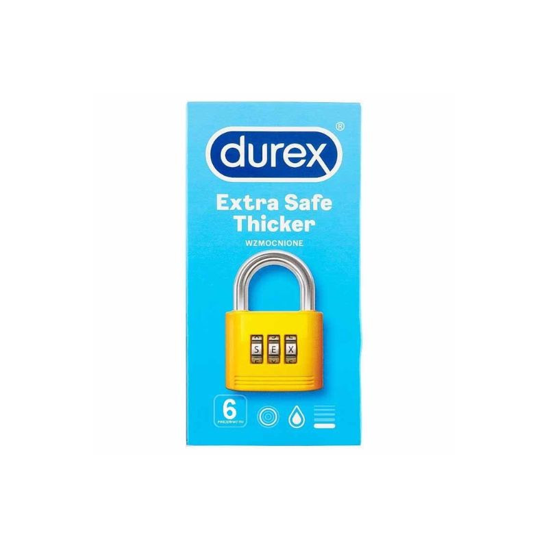 Durex Extra Safe Prezervative, 6 Buc.ati