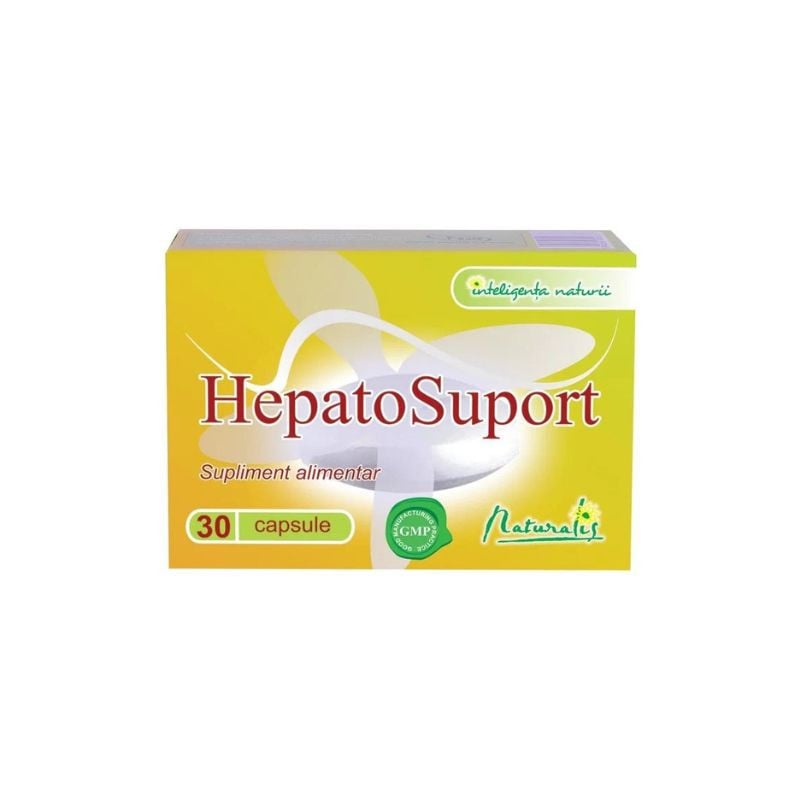 Naturalis HepatoSuport, 30 capsule Hepatoprotectoare 2023-09-22