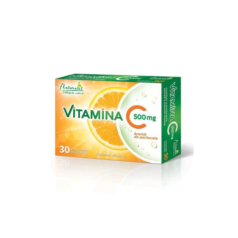 Naturalis Vitamina C 500mg, 30 comprimate 
