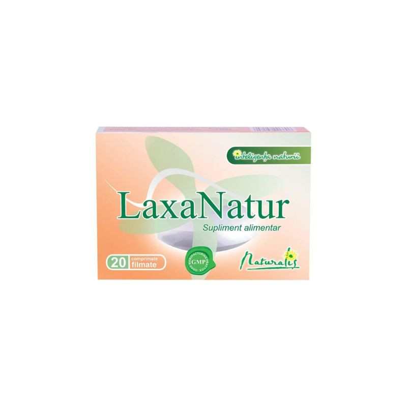 Naturalis LaxaNatur, 20 comprimate Laxative 2023-09-22