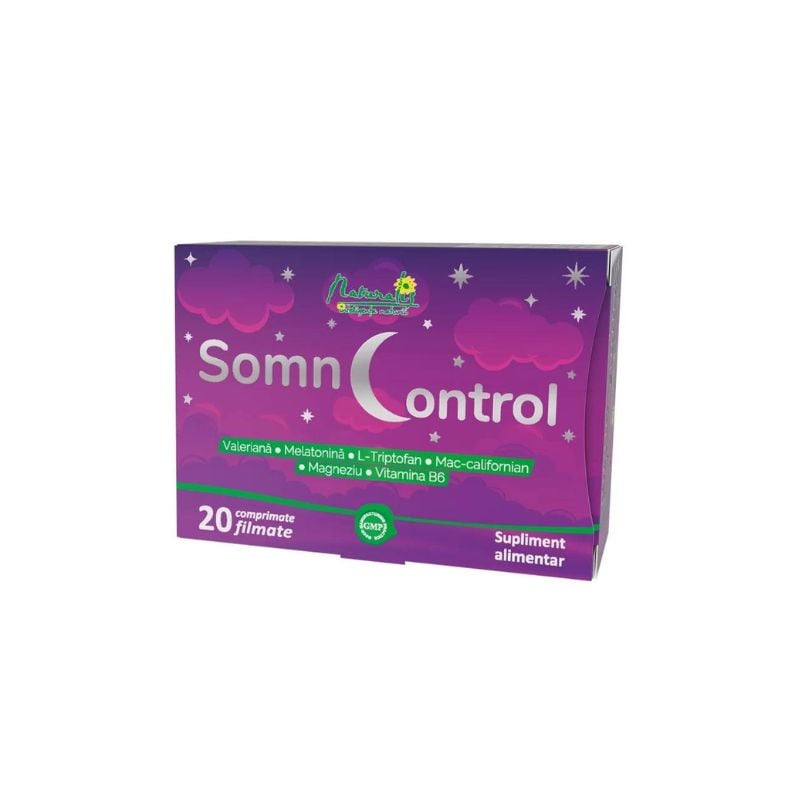Naturalis somncontrol, 20 comprimate
