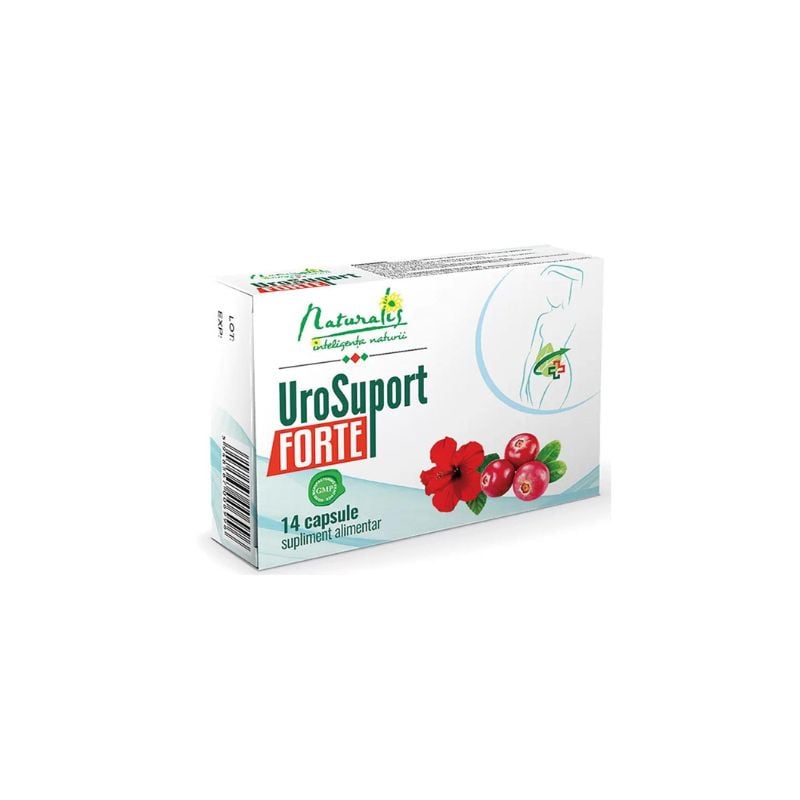 Naturalis UroSuport Forte, 14 capsule Genito-urinar 2023-10-03
