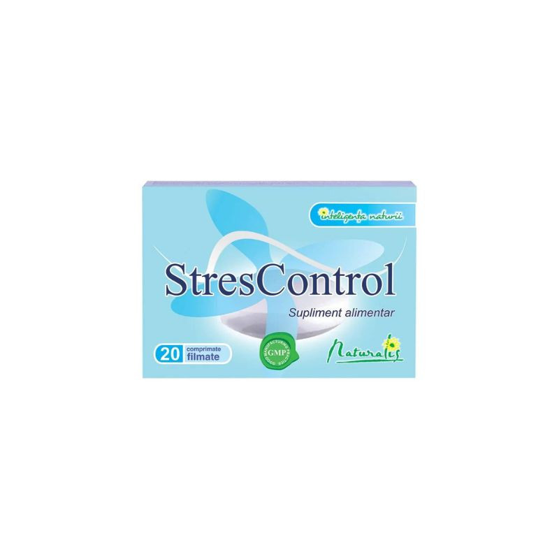 Naturalis StresControl, 20 comprimate