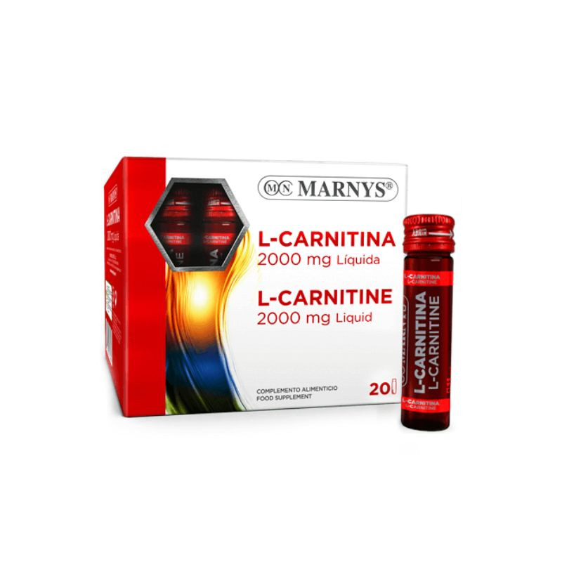 Marnys L-Carnitine Lichida 2000 mg, 20 fiole 2000 imagine teramed.ro