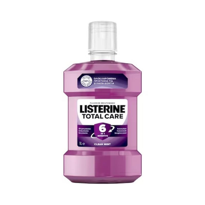 Listerine apa de gura Total Care, 1L Apa imagine teramed.ro