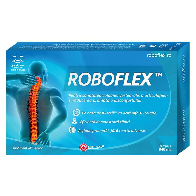 Roboflex, 30 capsule articulatii imagine teramed.ro