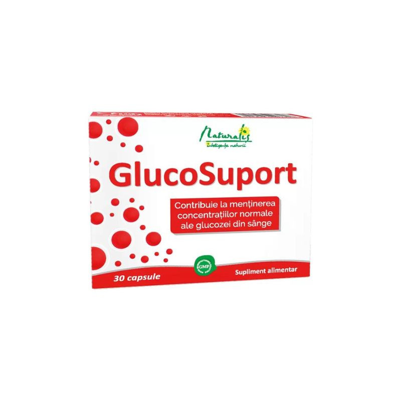 Naturalis Glucosuport, 30 capsule