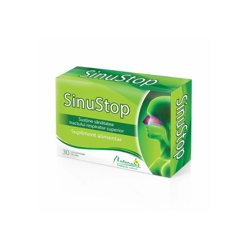 Naturalis SinuStop, 30 comprimate filmate