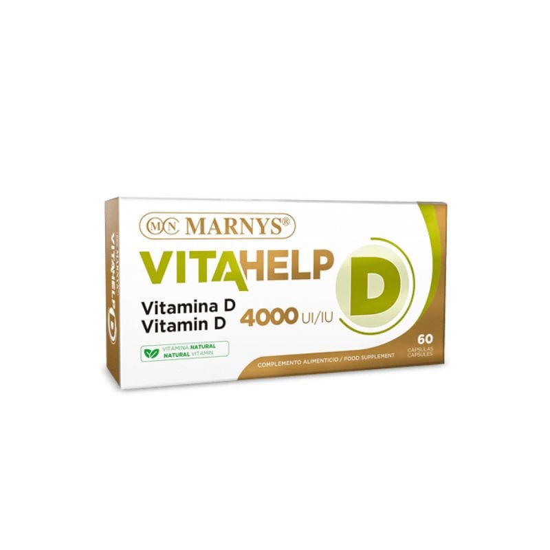 Marnys Vitamina D VITAHELP 4000UI, 60 capsule 4000UI imagine noua