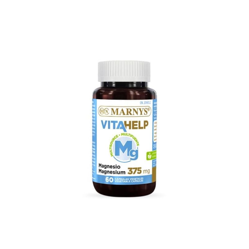 Magneziu Vitahelp cu 375 mg/doza zilnica, 60 capsule 375 imagine noua