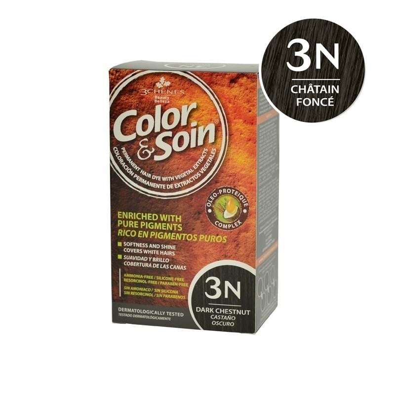 Vopsea de par chatain fonce 3N, Color&Soin Frumusete si ingrijire 2023-09-24