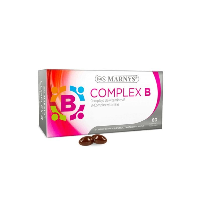 Marnys Vitamina B Complex, 60 capsule capsule imagine noua