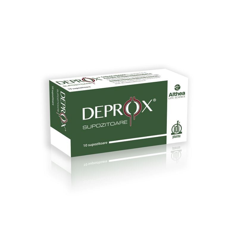 Deprox, 10 Supozitoare