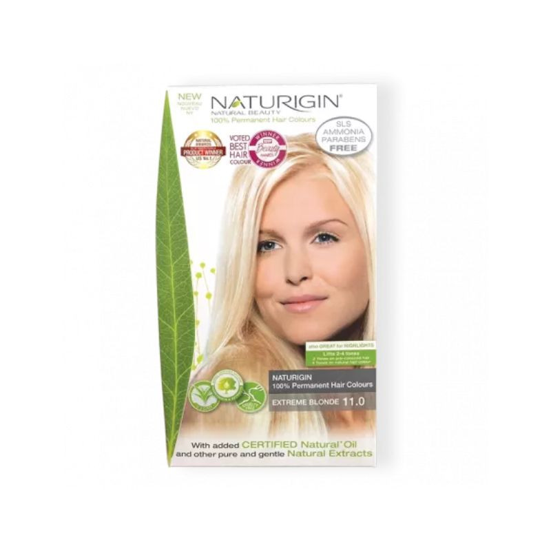 Naturigin Vopsea permanenta Blond extrem 11.0, 115ml 11.0 imagine noua
