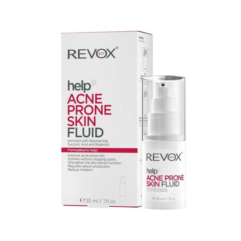 Revox Help Crema Fata Acnee Si Pori Dilatati, 30ml