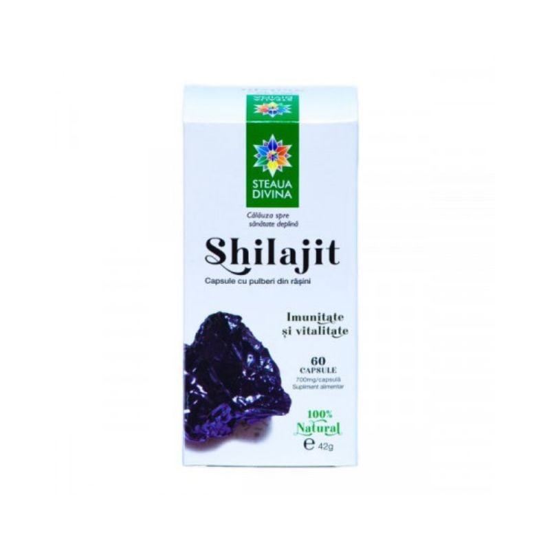 Steaua Divina Shilajit, 60 Capsule