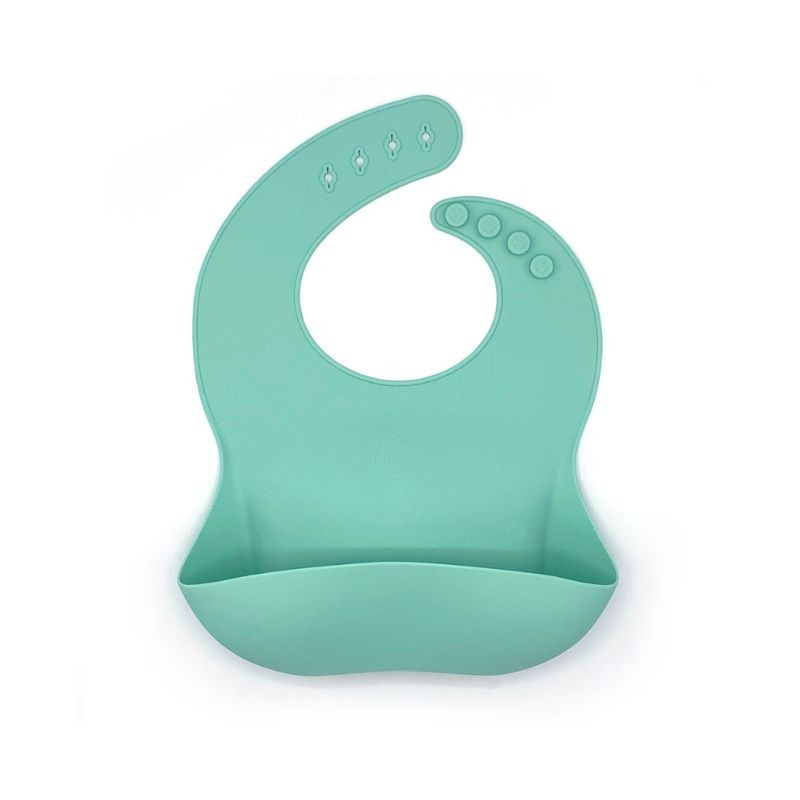 Baveta silicon Mint, 1 bucata Baveta imagine noua