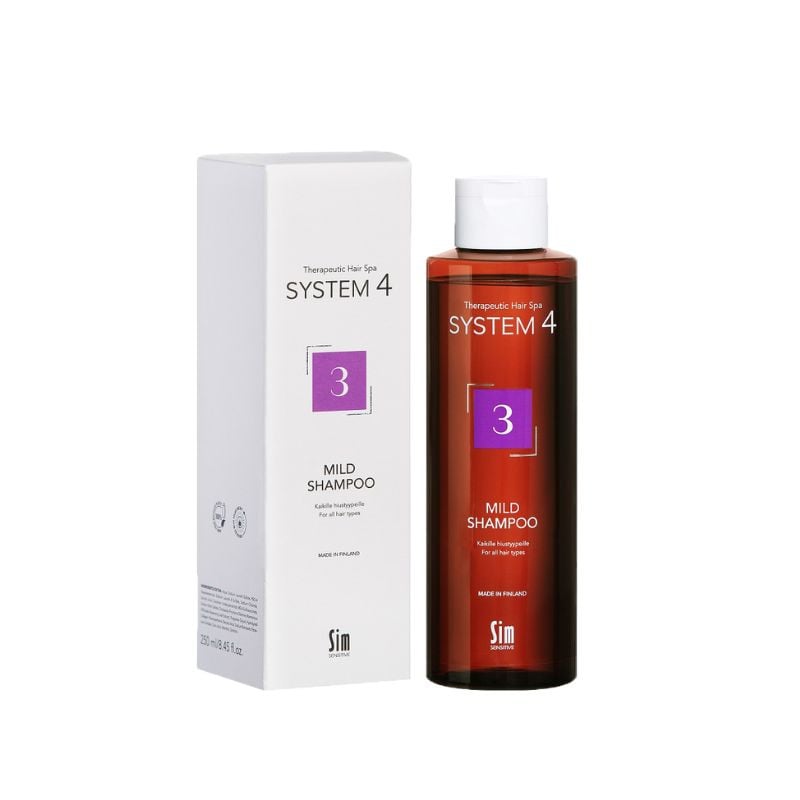 Sampon Delicat 3 Calmant Pentru Scalp Sensibil System 4, 250ml, Sim Sensitive