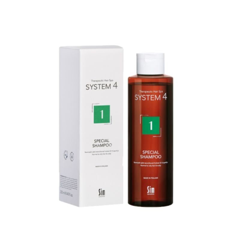 Sampon Special 1 Pentru Scalp Si Par Gras Cu Matreata System 4, 250ml, Sim Sensitive