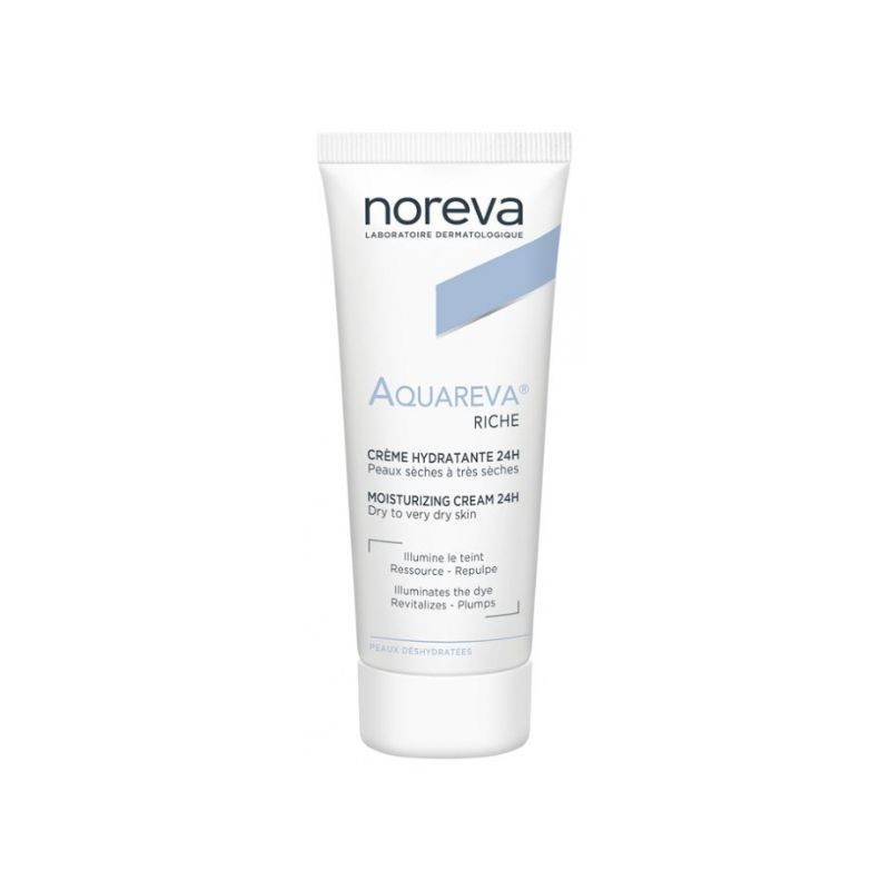 Noreva Aquareva Crema Hidratanta Riche, 40ml