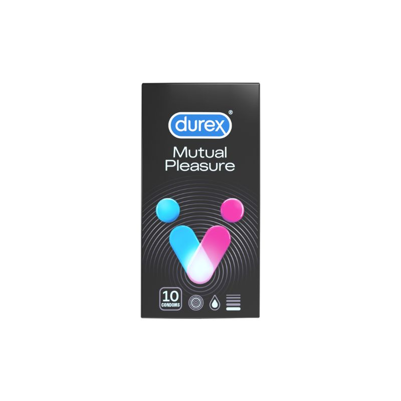 Prezervative Mutual Pleasure, 10 bucati, Durex