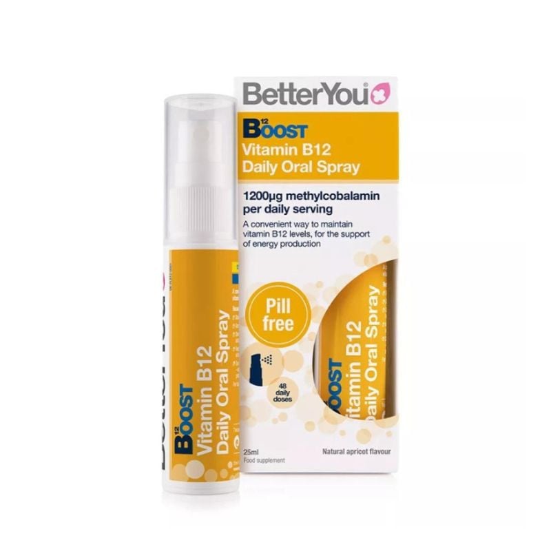 Boost B12 Oral Spray, 25 Ml, Betteryou