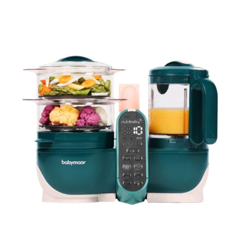 Robot multifunctional 6in1 Nutribaby, Opal Green, Babymoov