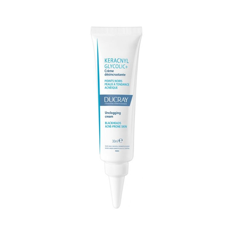 Crema Calmanta Pentru Tenul Cu Tendinta Acneica Keracnyl Glycolic Control, 30 Ml, Ducray