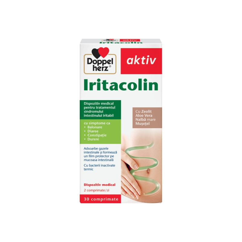 Aktiv Iritacolin, 30 comprimate, Doppelherz Laxative 2023-09-22