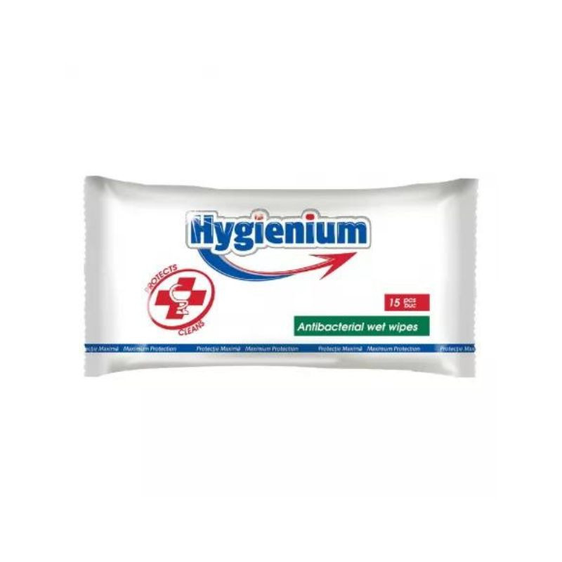 Servetele umede antibacteriene pentru intreaga familie, 15 bucati, Hygienium image1