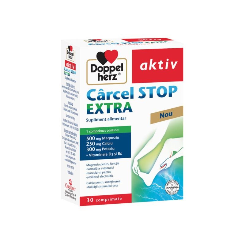 Carcel Stop Extra, 30 Comprimate, Doppelherz