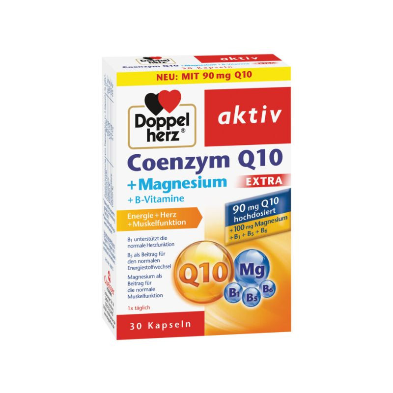 Coenzima Q10 Extra + Magneziu, 30 capsule, Doppelherz  image6