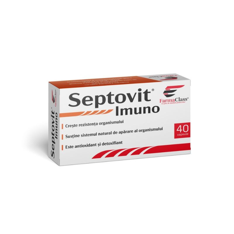 Septovit Imuno, 40 capsule, Farmaclass image2