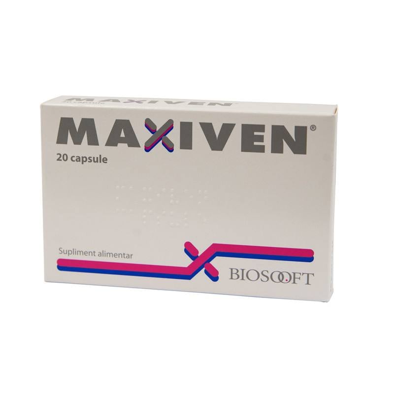 Maxiven, 20 capsule Controlul diabetului 2023-09-23 3