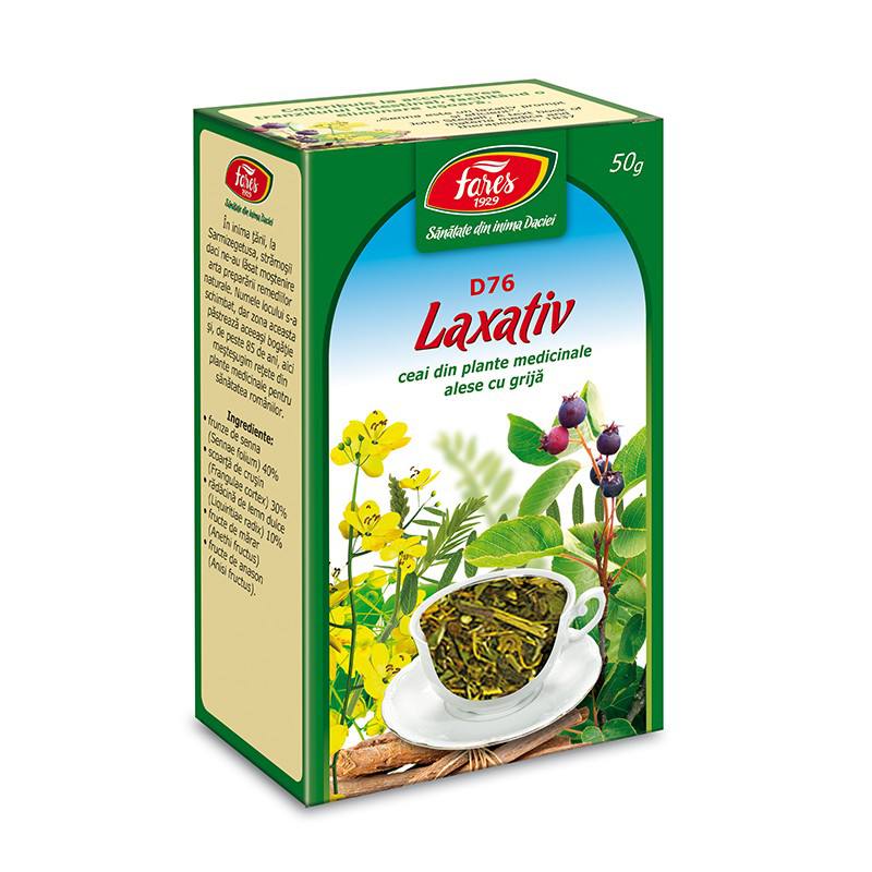 Ceai laxativ, 50g, fares