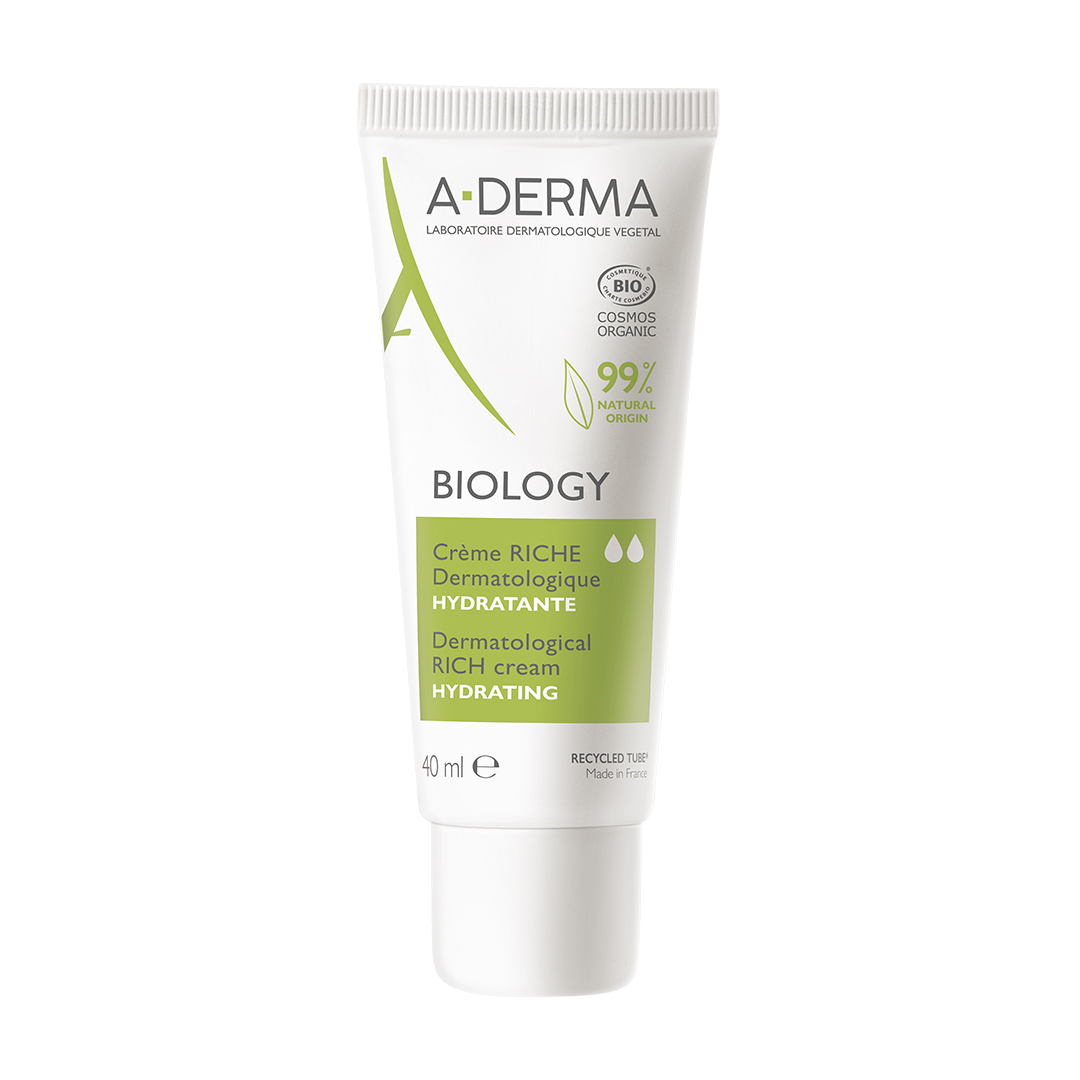 Crema hidratanta Riche Biology, 40 ml, A-Derma La Reducere A-derma