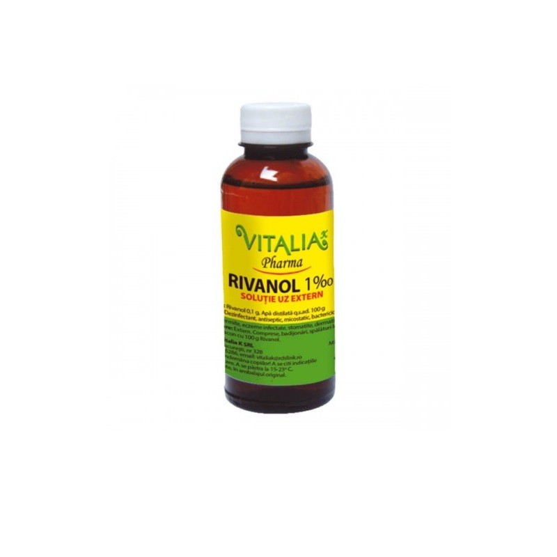 Rivanol fl. x 200 g Vitalia K 200% imagine noua