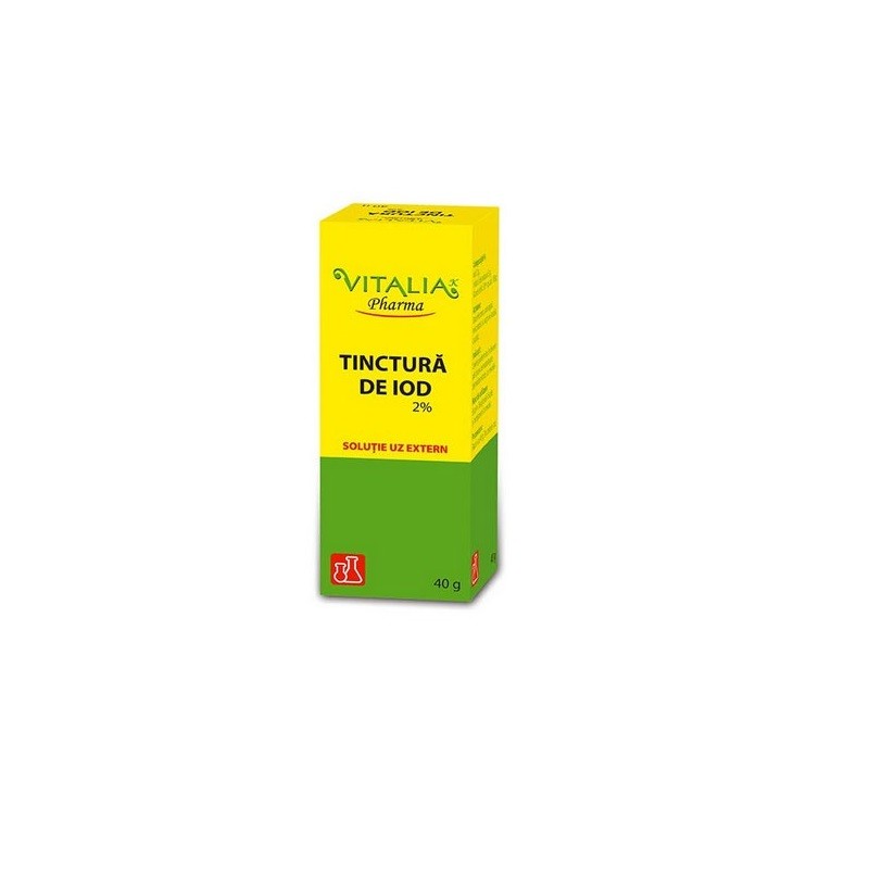 Tinctura iod 2% x 40g Vitalia K