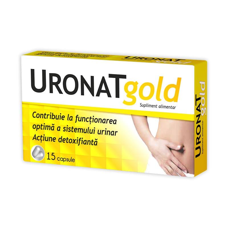 Uronat gold, 15 capsule Genito-urinar 2023-10-03