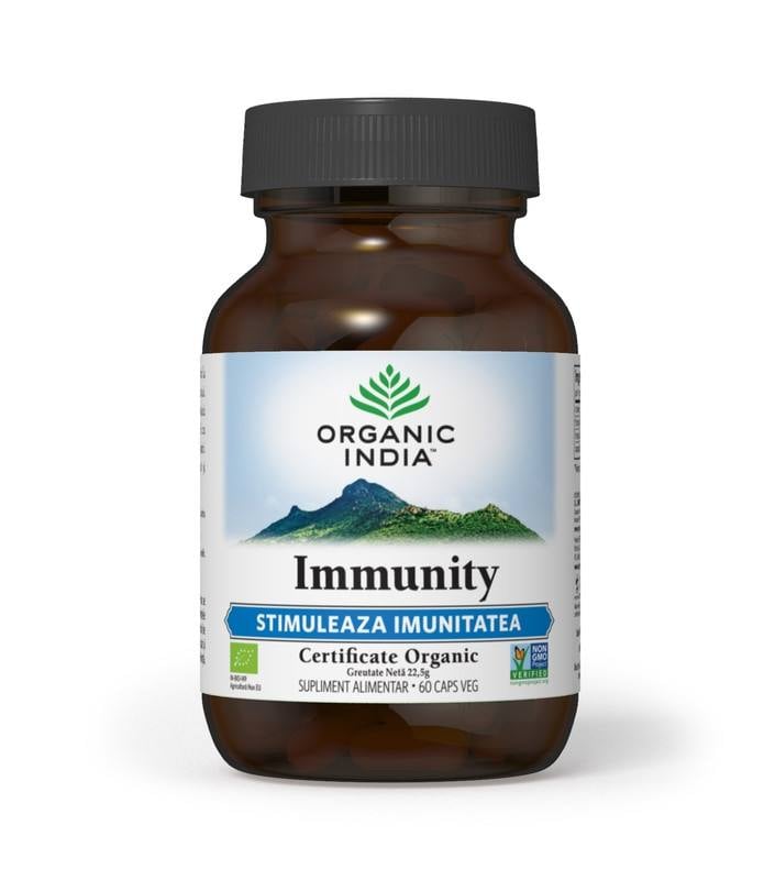 ORGANIC INDIA Immunity | Imunomodulator Natural Bio imagine noua